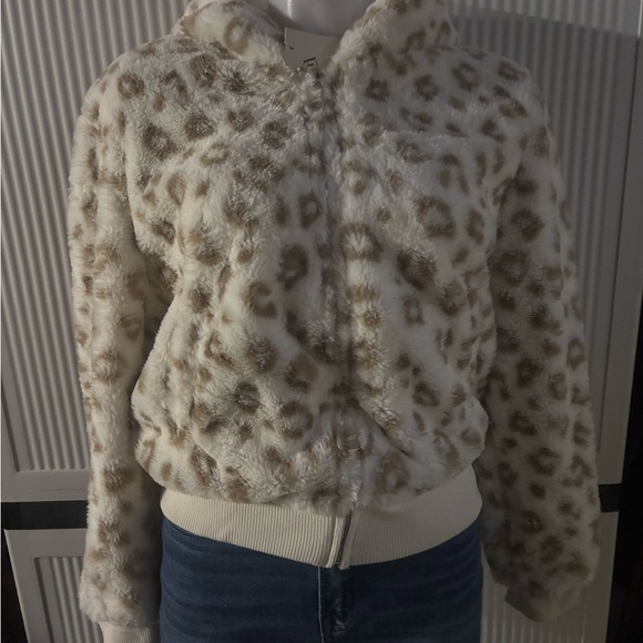 Reflex Cream and Tan Teddy Jacket - Picture 2 of 3